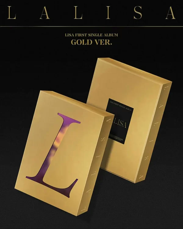 album lalisa ver gold 1 2