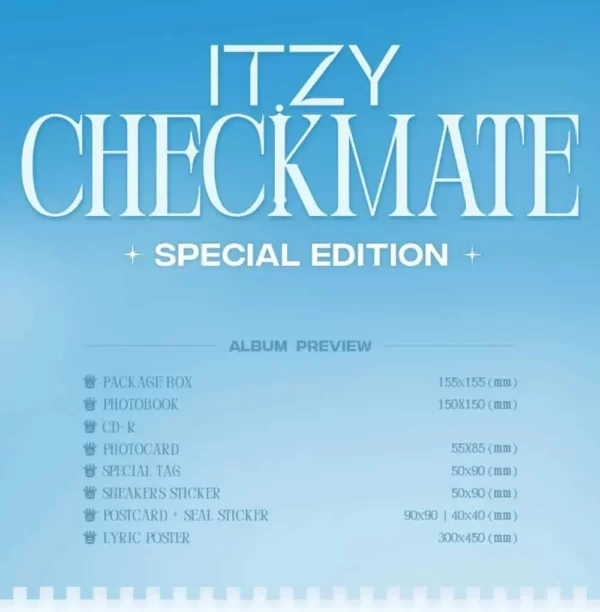 itzy checkmate special edition 2