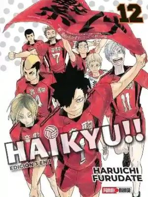 Haikyu!! #12 (Edición 3 En 1)(Panini Mx)