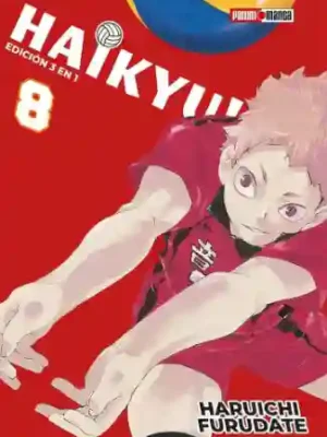 Haikyu!! #08 (Edición 3 En 1)(Panini Mx)