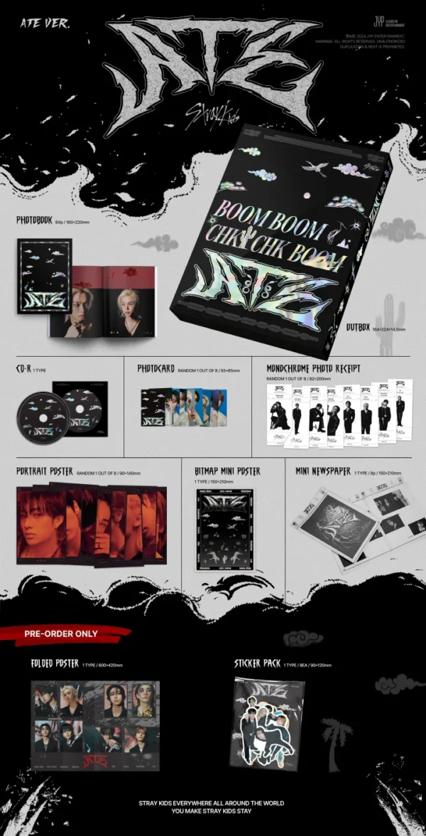 Stray Kids - Mini Album ATE Limited Edition Ver. ATE - Imagen 2