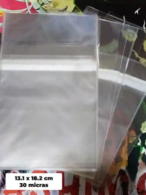 Bolsa De Polipropileno Para Mangas Tankobon (Unidad)