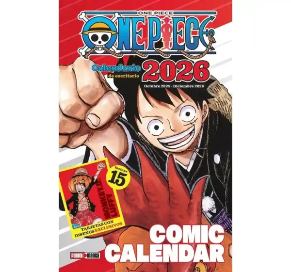 Calendario De Escritorio One Piece