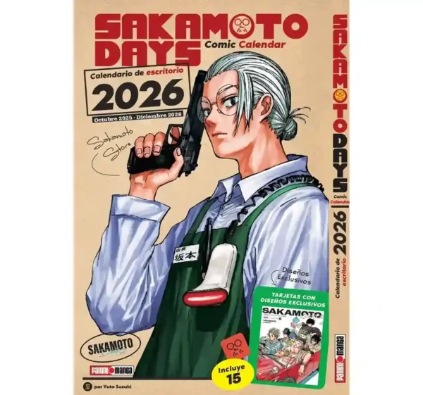 Calendario De Escritorio Sakamoto Days