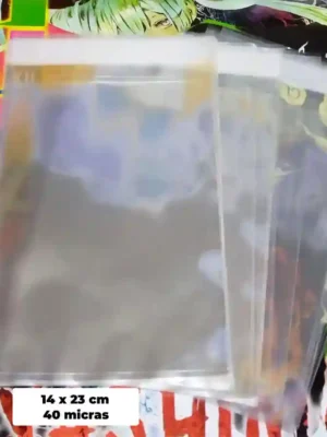 Bolsa De Polipropileno Para Mangas Tankobon T4014 (Unidad)