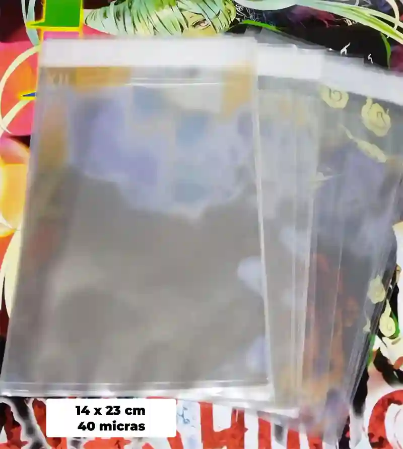 Bolsa De Polipropileno Para Mangas Tankobon T4014 (Unidad)