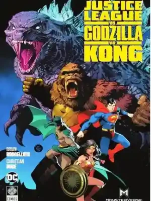 JUSTICE  LEAGU VS GODZILLA VS KONG