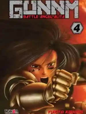 GUNNM BATTLE ANGEL ALITA N.04 (IVREA ARG)