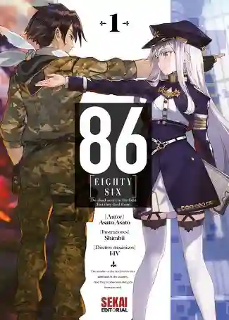 86 -EIGHTY SIX- NOVELA N.01 (SEKAI EDITORIAL)