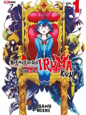 BIENVENIDO AL INSTITUTO DEMONIACO IRUMA-KUN EDICIÓN 3EN1 N.01 (PANINI MX)